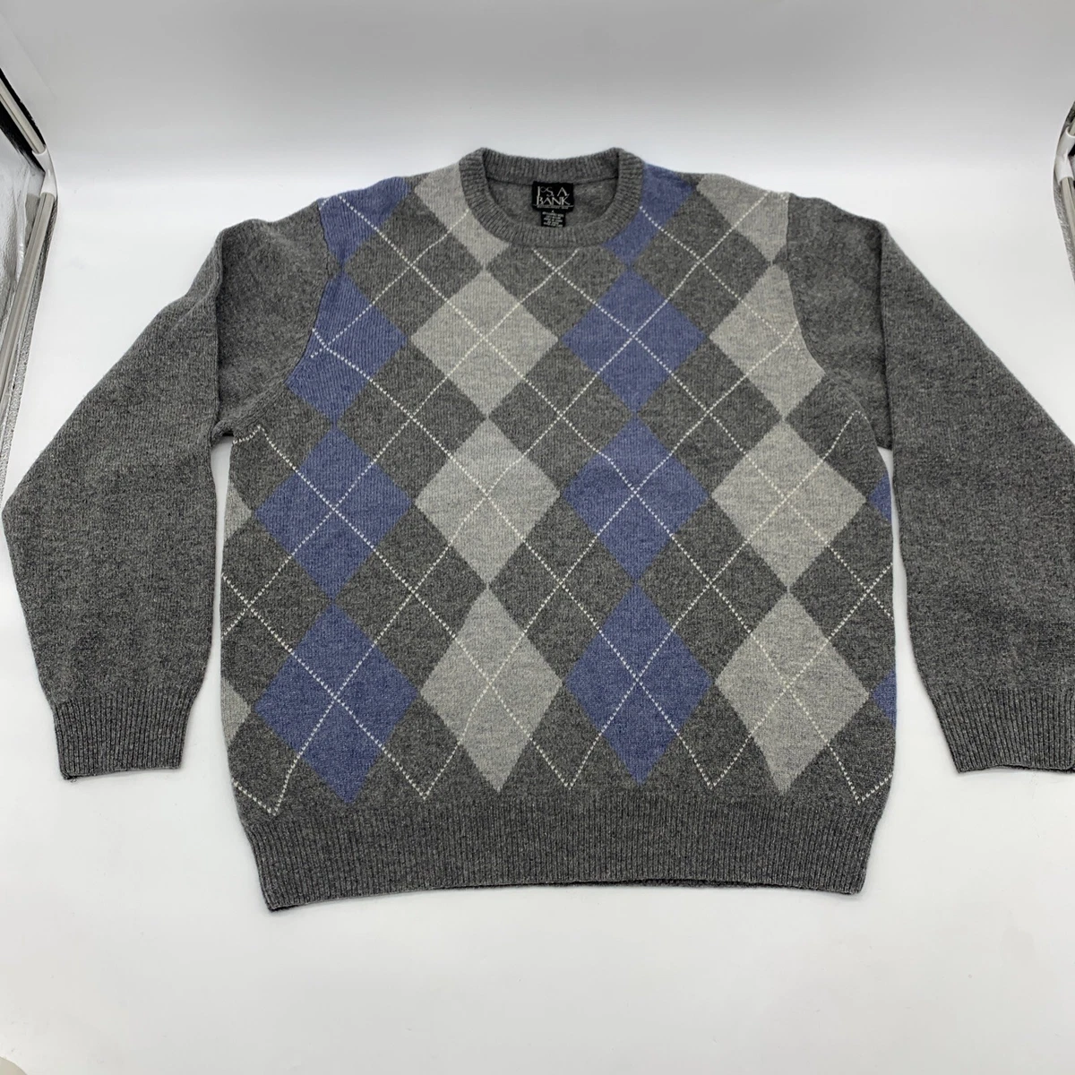 Argyle wool cheap sweater