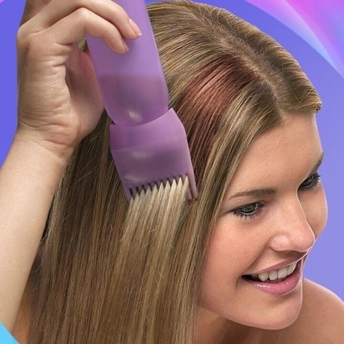1/2Pcs Root Comb Applicator Bottle Brush With Graduated Scale Tool Hair Coloring - Picture 7 of 13