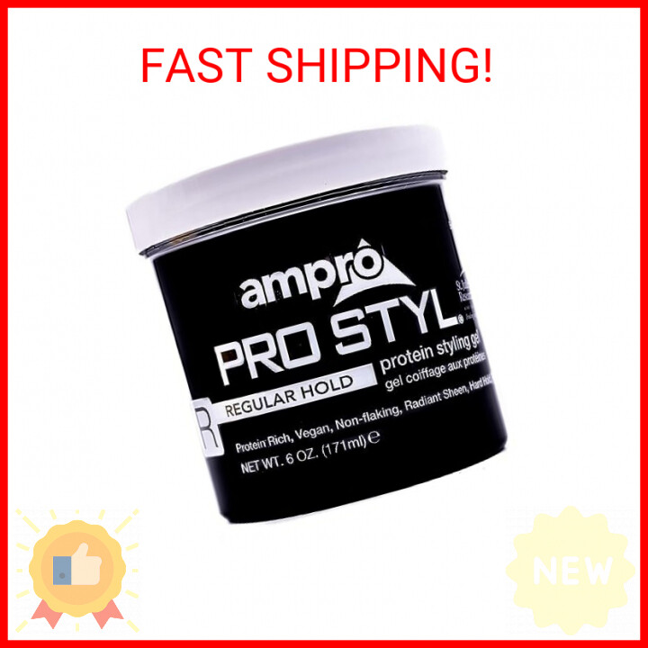 Hair Gel for All Textures - Protects and Strengthens Strands - Non-Flaking, Alco-image