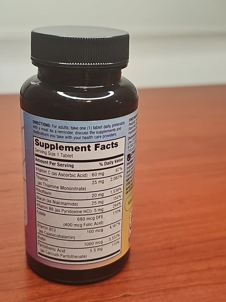 Complejo Super B con Vitamina C Apoyo Energético e Inmunológico 100 Tab ¡Echa un vistazo a la tienda!🤑💰 Foto 2 de 4