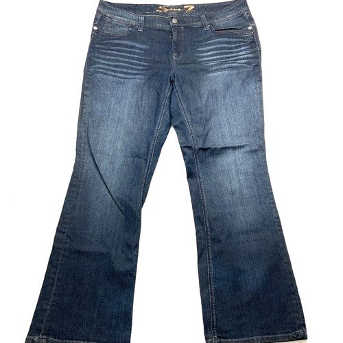 Jeans Seven7 Boot Cut - Taille 26 Femme, Occasion Très Bon état, Coupe Bootcut Bleu