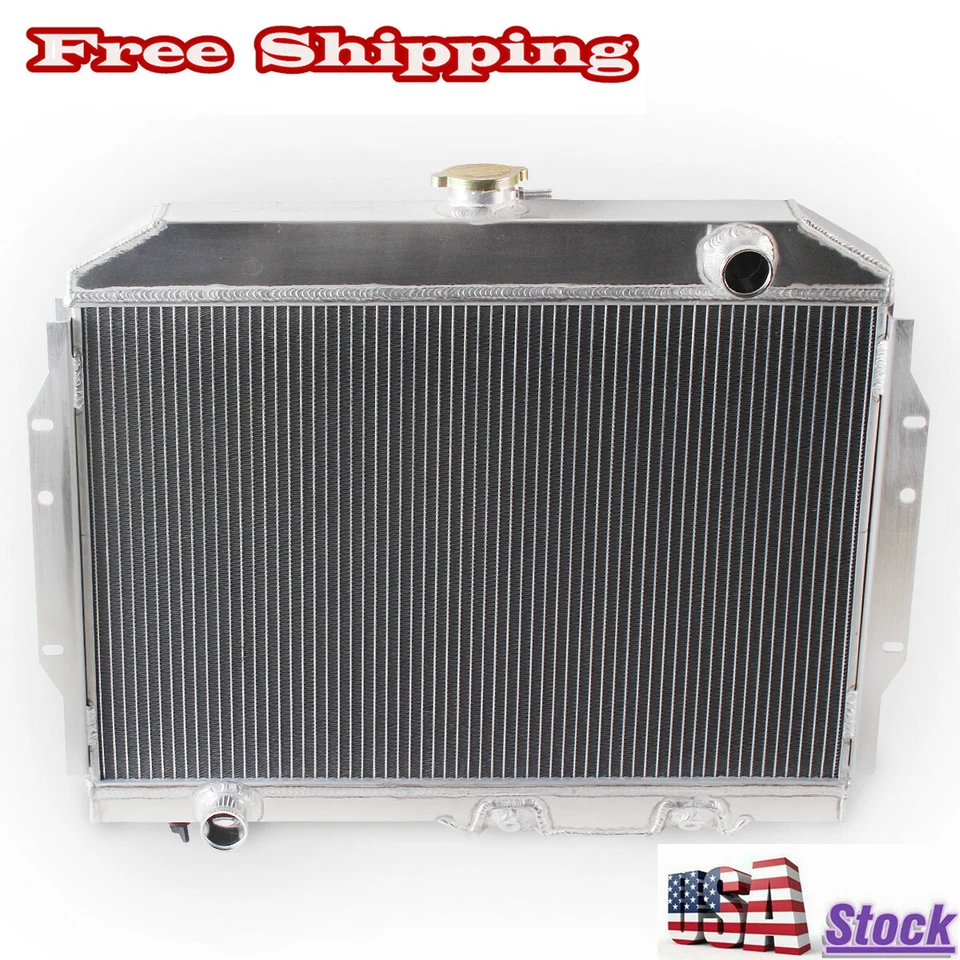 Radiador de 3 filas para 1960 1961 1962 1963 1964 1965 AMC Marlin/Rambler/58-71 Rebelde Foto 2 de 4