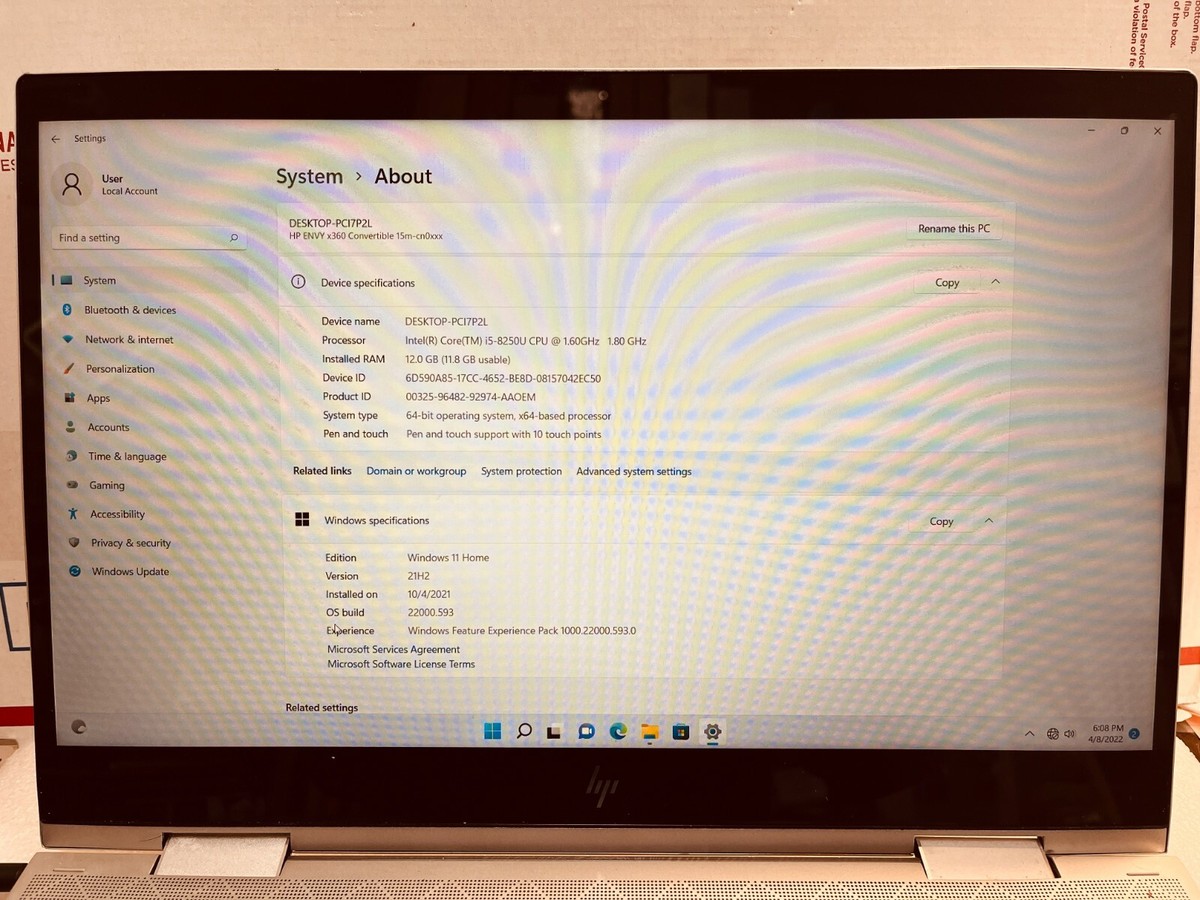 SCHEDA MADRE PORTATILE HP ELITEBOOK 6570B / CPU INTEL CORE i5 3210