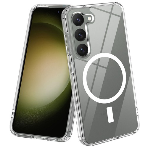 Tough Shield Clear Case with MagSafe Magnetic Ring for Samsung Galaxy S22 Plus - 第 3/12 張圖片