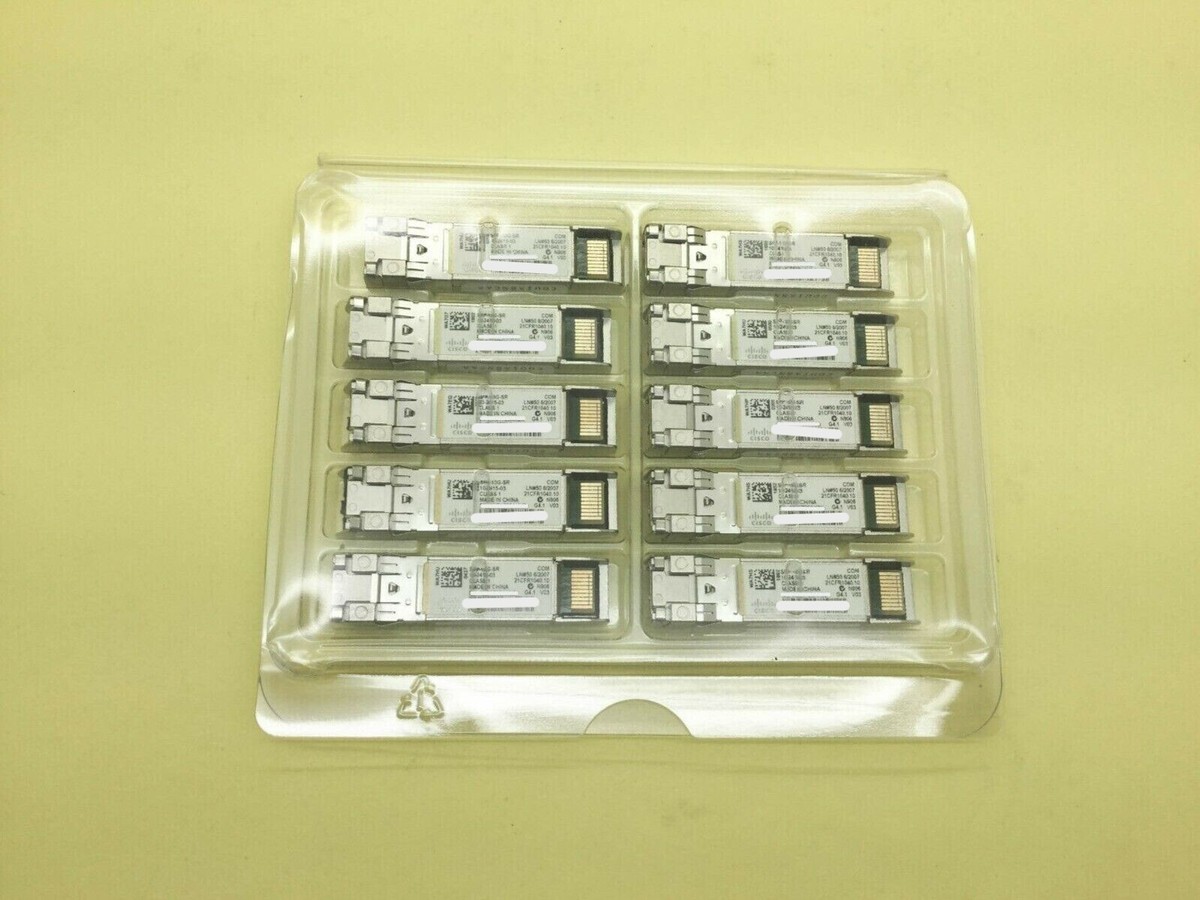 10-2415-03 Cisco SFP-10G-SR V03 10Gbps 850NM Multi-Mode SFP Transceiver Modulo - Foto 2