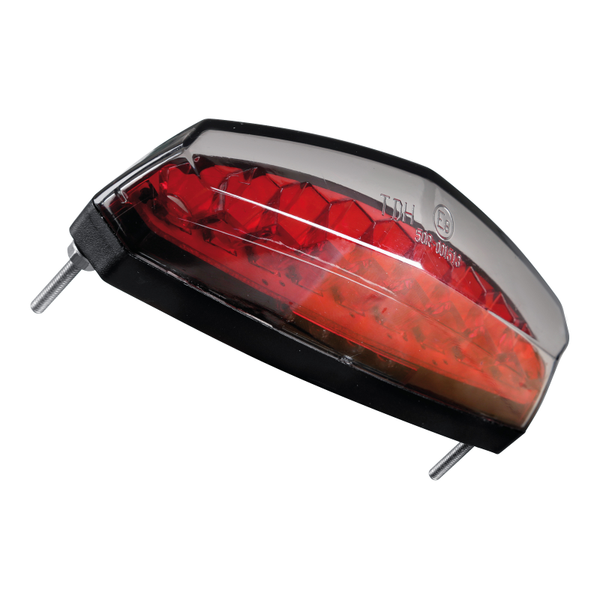 Lampa LED RüCklicht Motorrad Universal Wasserdicht 3 Funktionen Rot, E-GeprüFt-image