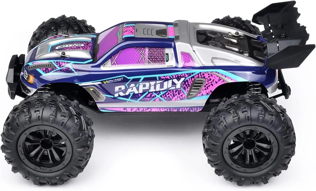 ホビーラジコン RAPIDLY 4*4 wheel drive off road Rapidly 1:16 Scale Remote Control Car, 4WD High Speed 38+ Km