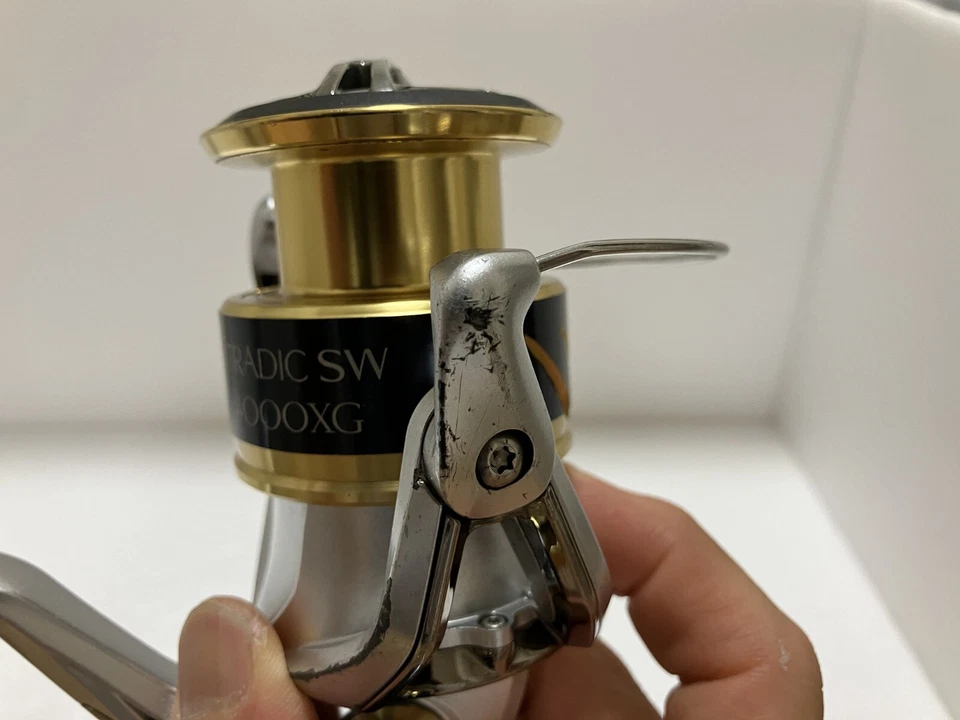 Carrete giratorio de engranajes Shimano 18 Stradic SW 4000XG 6.2:1 JAPÓN - Imagen 3 de 4