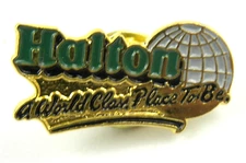 Vintage Halton Workplace WSO Pin System Optimiser Enamel Company Business