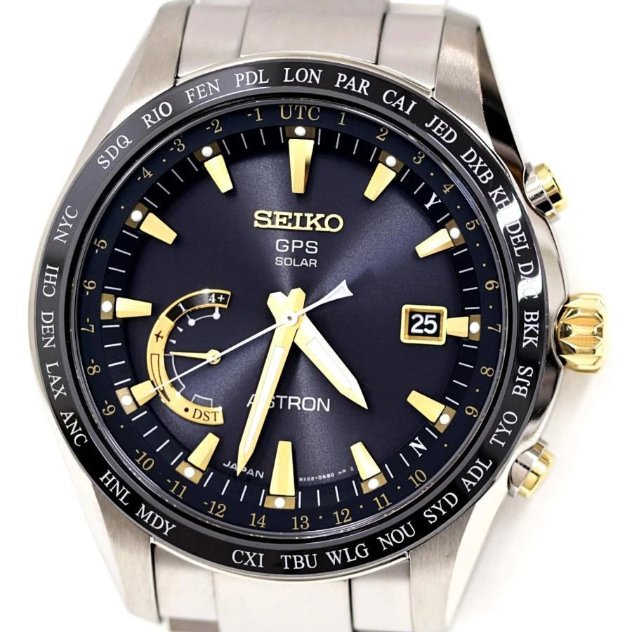 Seiko Astron SBXB087 8X22 0AG0 2 GPS Radio Solar Men s Watch Pre