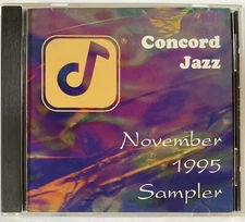  Concord Jazz - November 1995 Sampler - Various Artists - Beautiful Like New -NM