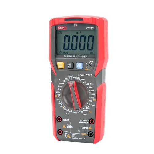 UNI-T T-RMS Digital Multimeter NCV Tester AC DC Voltmeter Ammeter Ohm Cap Tester - Picture 6 of 8