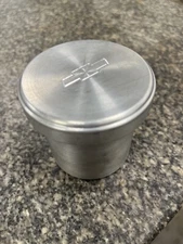 C10 Billet Aluminum Gas Cab Plug for Fuel Filler Hole Bowtie flat top