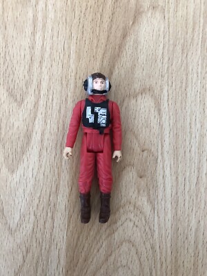  Vintage B Wing Pilot Star Wars action figure Kenner 1980  GUTER ZUSTAND