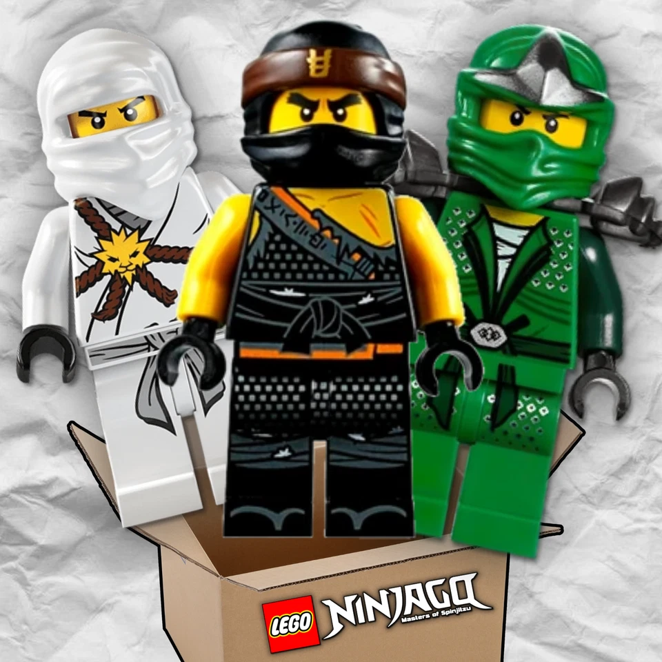 LEGO Ninjago Misterioso Minifigura Bolso Ciego - 100% Genuino Lego (3 FIGURAS) Foto 2 de 4