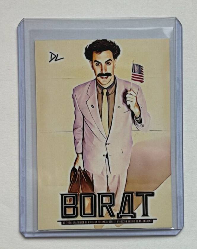 Borat! Limited Edition Artist Signed “Comedy Classic” Trading Card