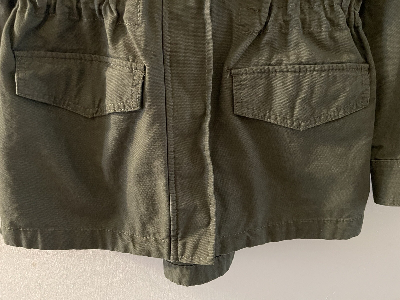 UNIVERSAL THREAD GREEN HOODED JACKET ZIP/SNAP CLO… - image 10