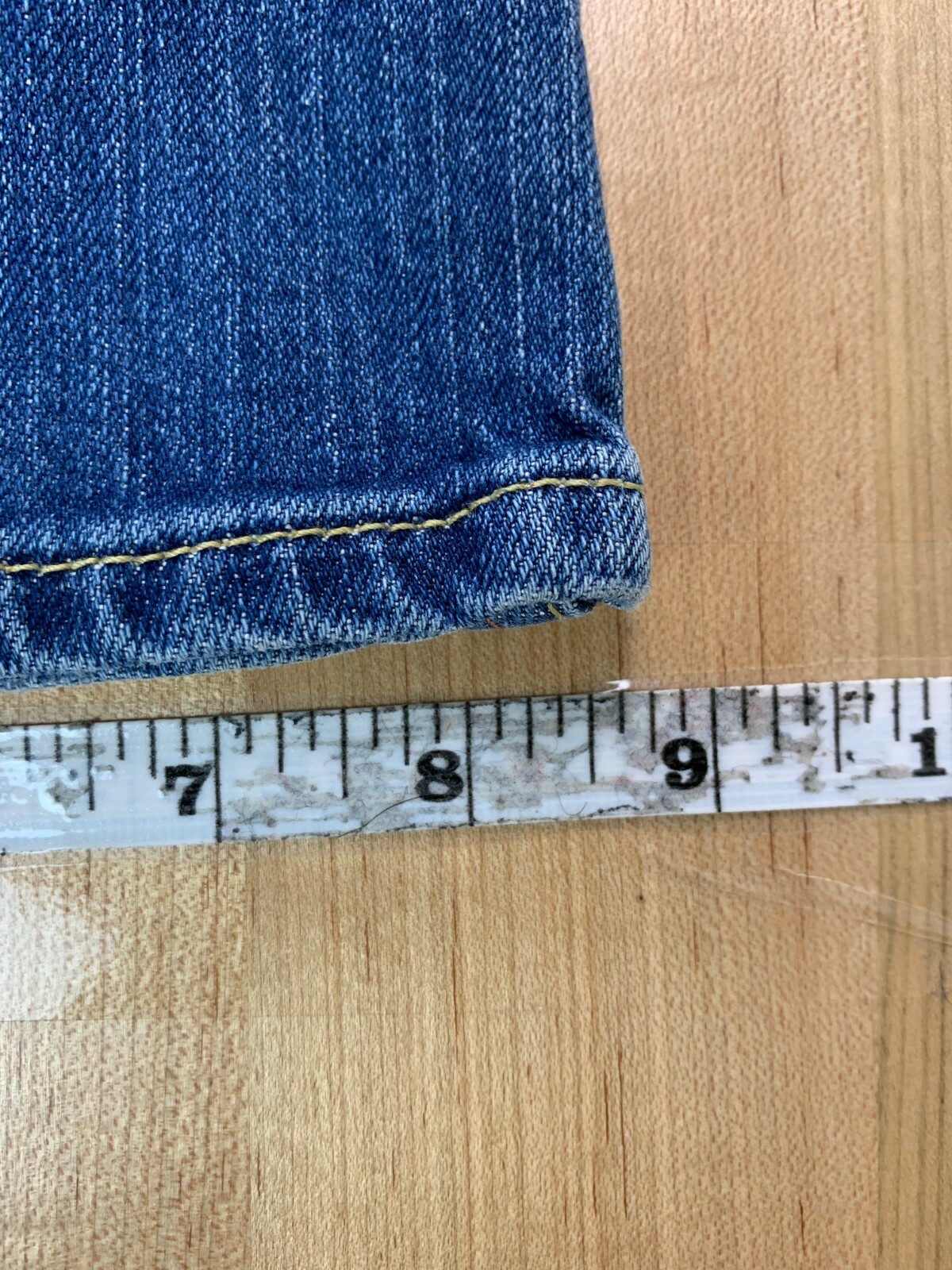 GAP Womens Jeans 28x32 Ultra Low Rise Bootcut Blue De… Gem