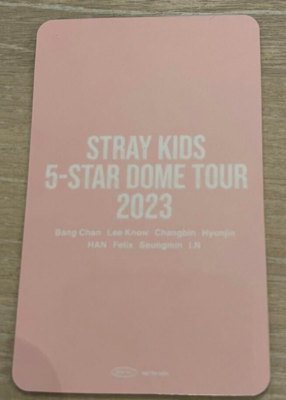 Stray Kids Hyunjin 5STAR Dome Tour 2023 Tokyo 1st Limited official