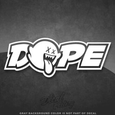 Dope Ghost Boo Vinyl Sticker Decal JDM Racing Illest Tuner Import Drift Chillest
