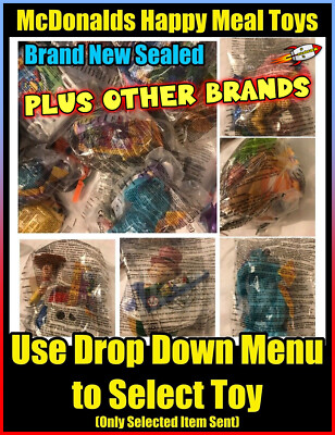 McDonalds Happy Meals Spielzeug: Noddy Hot Wheels Dragons Pixar Disney + andere Marken