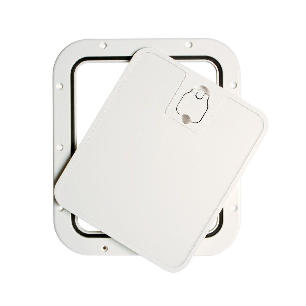 Boat Deck Inspection Hatch Removable Lid White 305 x 355 mm 20.302.20 Osculati