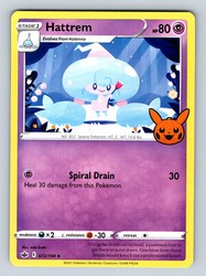 Hattrem 072/198 Trick or Trade BOOster Promo