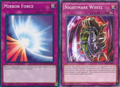 Mirror Force 1st Common + Nightmare Wheel 1st set yugioh | eBay