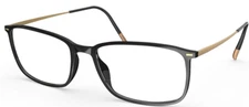 Silhouette Eyeglasses 2930 SPX Illusion 54/17/140 shiny black 2930/75-9030-54MM