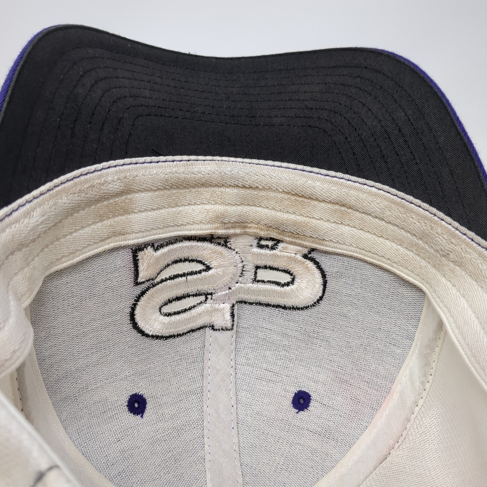 SR Fitted Baseball Hat Multicolor Medium Embroide… - image 8