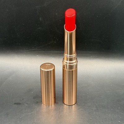 Ted Baker Tinted Lip Balm 2g - Rot - Rosegold Etui - Neu Sonstige Damen Beauty