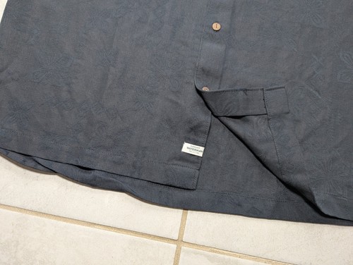 Quiksilver Hombre Grande Colección Waterman Campamento Hawaiano Ajuste Cómodo Texturizado - Imagen 2 de 6