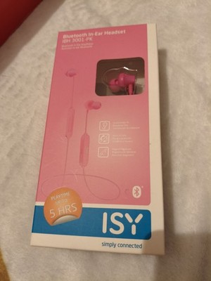 ISY Bluetooth In Ear Headset IBH 3001-PK Pink