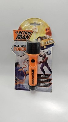 Vintage 2001 Action Man Task Force Taschenlampe / Taschenlampe - Neu versiegelt Hasbro AM973