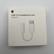 GENUINE Apple - USB-C to Headphone Jack Adapter - 3.5 mm - Fast Shipping
