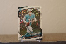 2025 Panini Prizm White Disco Prizm Rookie Quinn Ewers RC Miami Dolphins #307