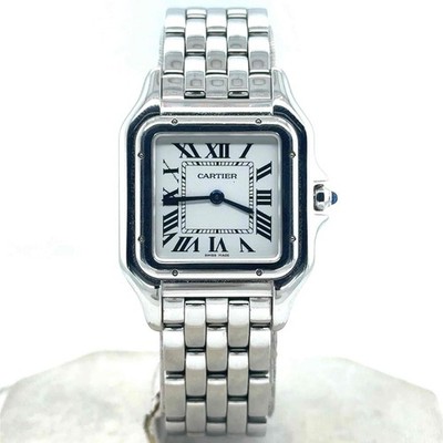 Cartier Panthere Medium Model Quartz Stainless Steel Ladies Watch WSPN0015