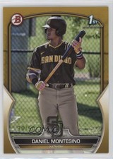 2023 Bowman Prospects Gold 30/50 Daniel Montesino #BP-114 0qc1