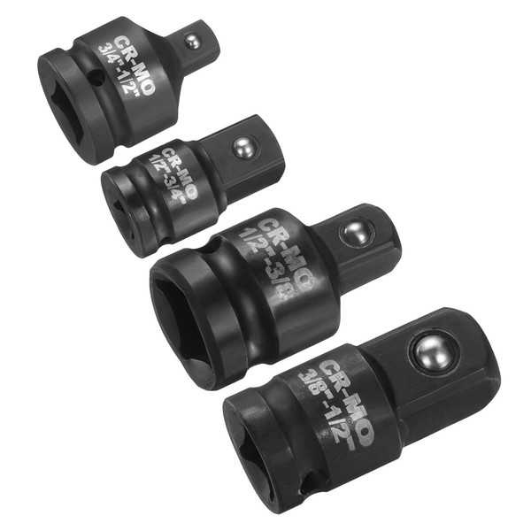 "4-Teilig Stecknuss-Adapter FüR 3/4\" Auf 1/2\" + 1/2\" Auf 3/4\" + 3/8\" Auf 1/2\""-image