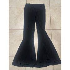 OFFLINE by Aerie Real Me Super Flare Leggings Black Crossover High Rise XL
