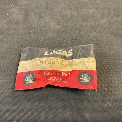 Lucas Genuine 573832 Contact Assembly New Vintage Triumph Bsa Norton NOS