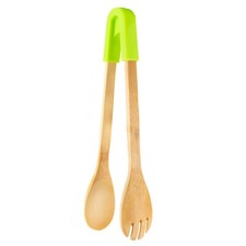 Kitchen Tongs with Silicone Grip Sturdy Utensil Slim for Grill