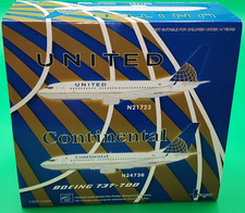 Inflight 1:200 Scale Continental Airlines Boeing 737-700 IF7371011B N24736
