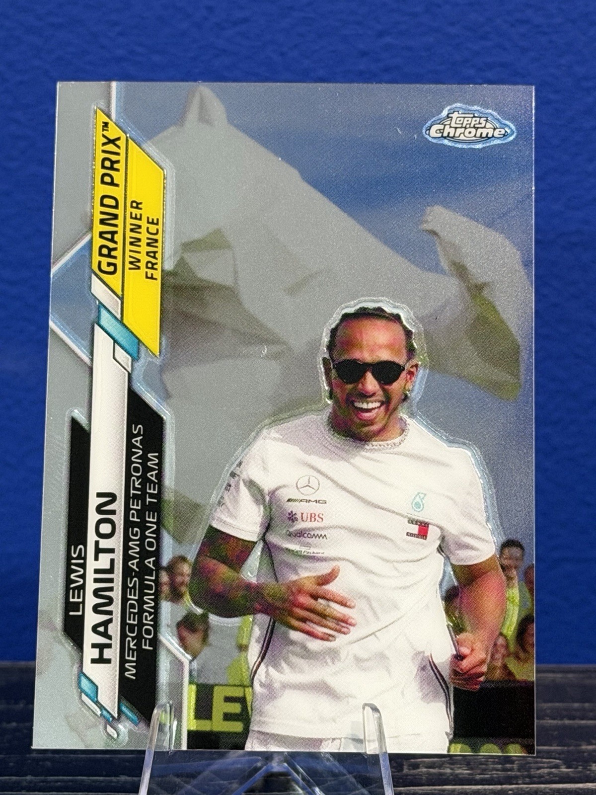 2020 Topps Chrome Formula 1 Lewis Hamilton Winners Card Mercedes #140