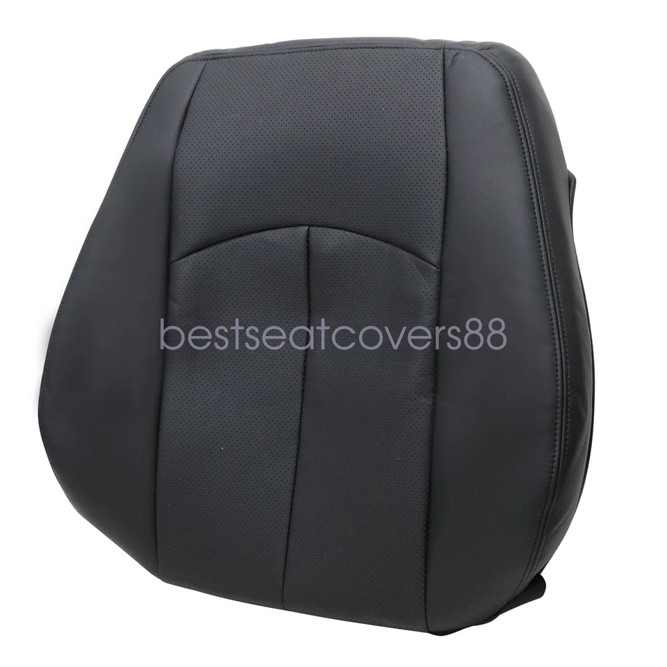 Cubierta de asiento de cuero para pasajero negra para Mercedes Benz E63 E280 E300 2003-2009 Foto 4 de 4