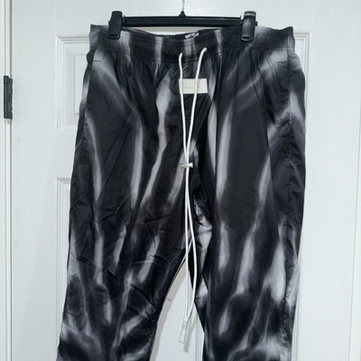 Nike Air Fear of God メッシュパンツ XS Nike x Fear of God All Over Print Pants 'Black/Sail' BV8737-010 XL