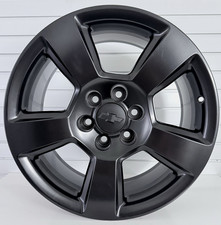 CHEVY SILVERADO 2014-2019 FACTORY OEM 20" SATIN BLACK ALLOY WHEEL RIM 5652 #3