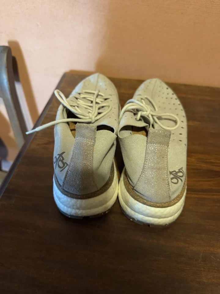 Женские кроссовки OTBT Alstead размер 7,5 серые бежевые серебристые туфли - Изображение 4 из 4