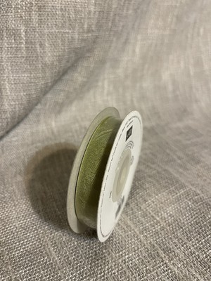 Stampin Up Seam Binding Ribbon Pear Pizazz 1/2  10yds Green Trim