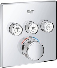 GROHE Grohtherm SmartControl - Concealed Square Thermostat for Shower or Bath (3